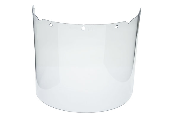 V-Gard Propionate Visors provide impact protection, and are good for those applications where chemical splash hazards also exist. They offer increased impact protection and superior optical quality over acetate visors.
