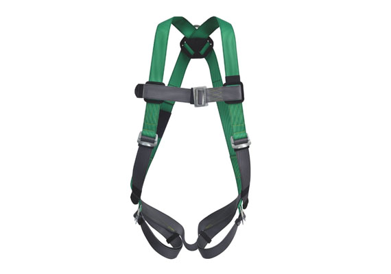 With lightweight and durable components, MSA V-FORM™ range of safety harnesses provide full comfort to the users. These full body harnesses come in the catchy color combination of MSA Green and Gray.