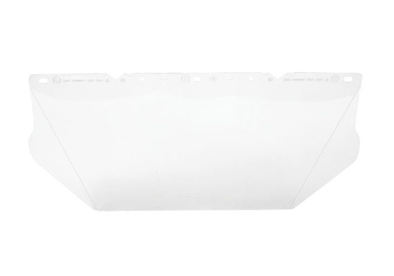 MSA polycarbonate visors reliably protect against impact, chemical splash and UltraViolet radiation. They are the perfect solution for general and basic applications and can be worn with helmet-mounted ear muffs.